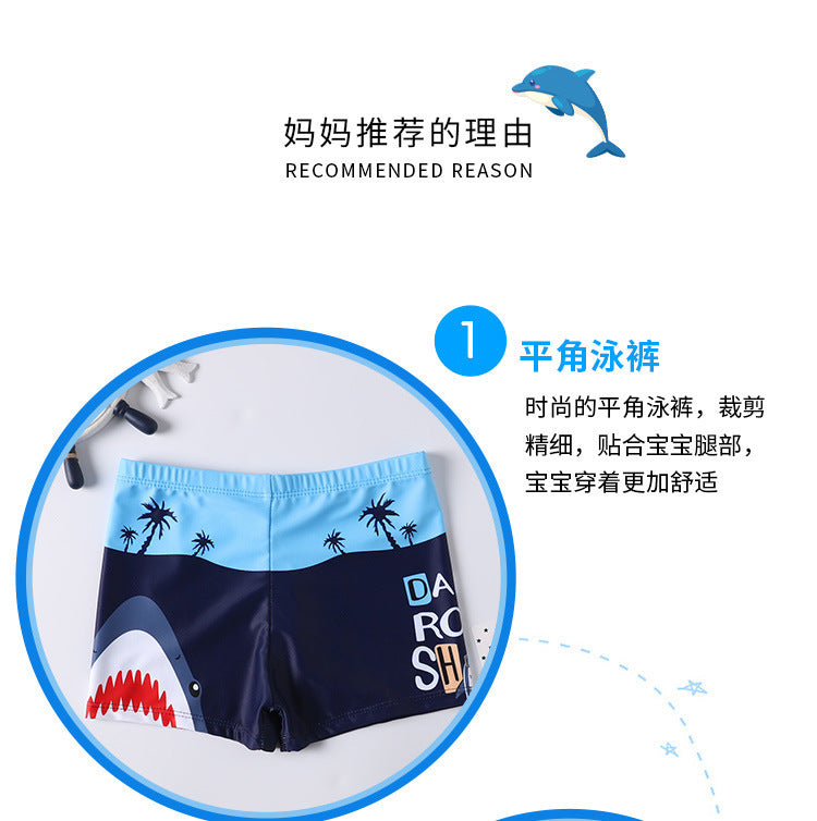 Maillot de Bain Garçon – Short Natation Cartoon Séchage Rapide | M à 3XL
