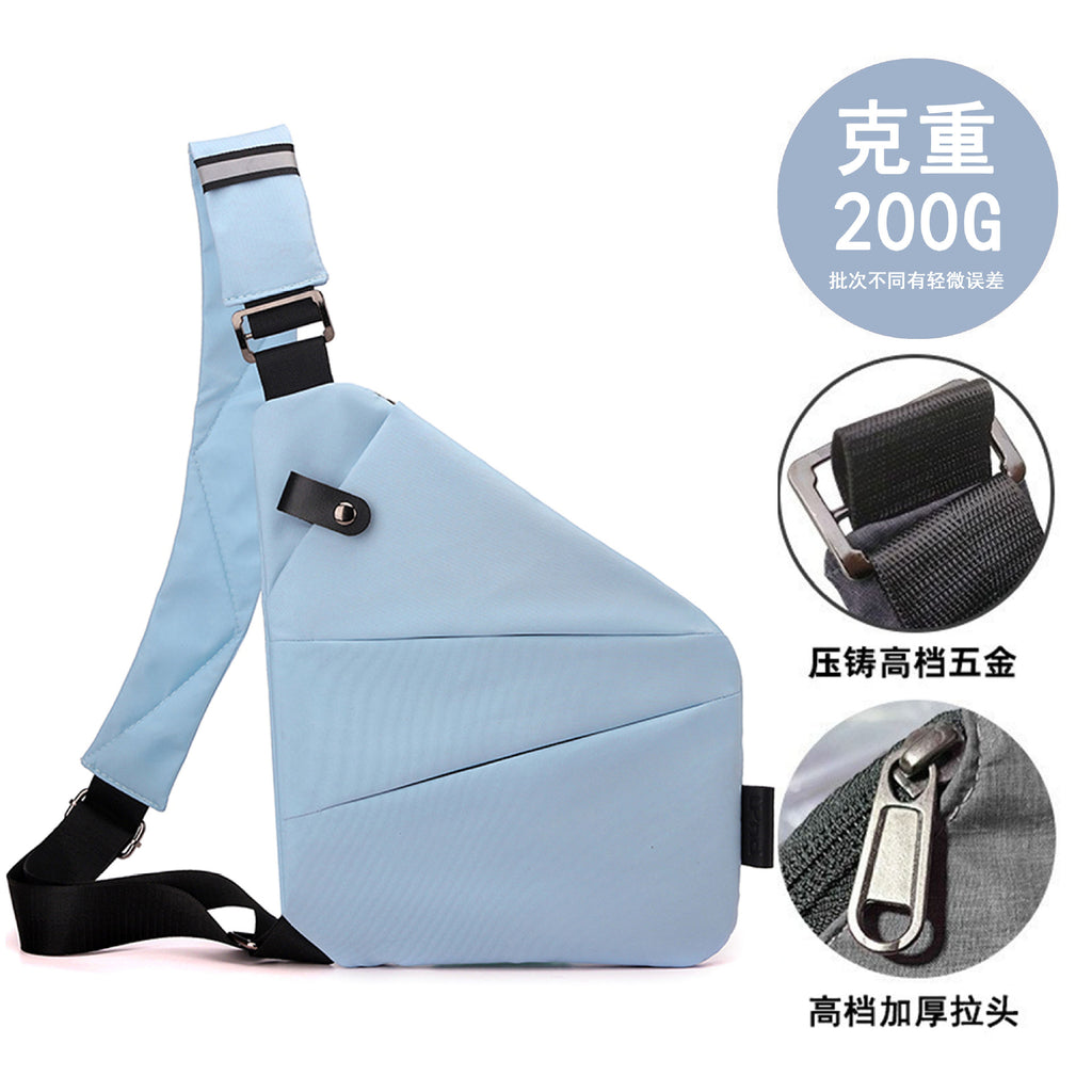 Sac Bandoulière Homme Nylon – Grande Capacité, Léger