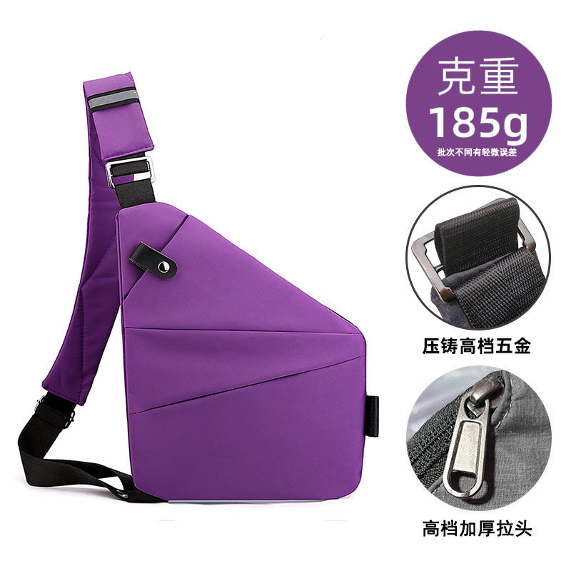 Sac Bandoulière Homme Nylon – Grande Capacité, Léger
