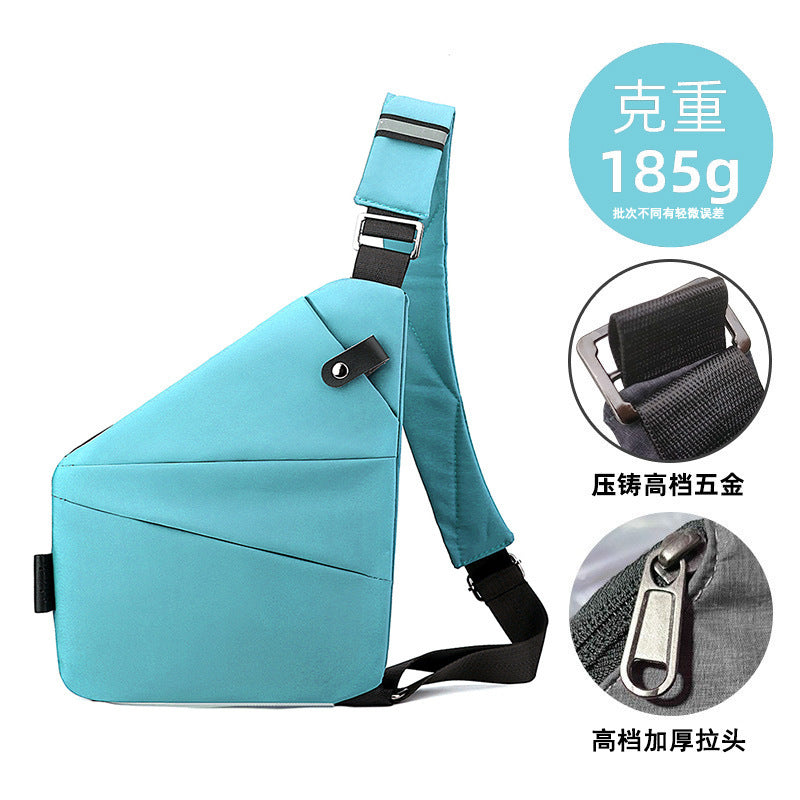 Sac Bandoulière Homme Nylon – Grande Capacité, Léger