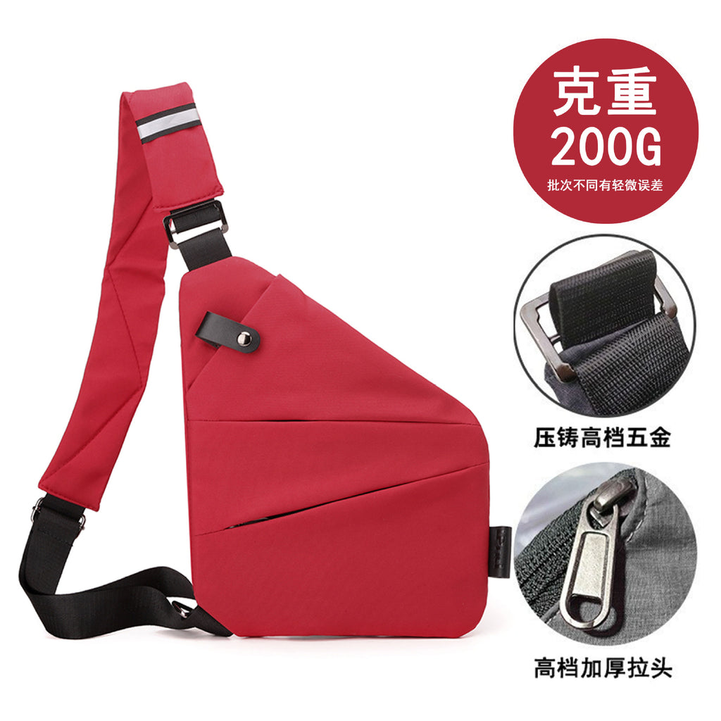 Sac Bandoulière Homme Nylon – Grande Capacité, Léger