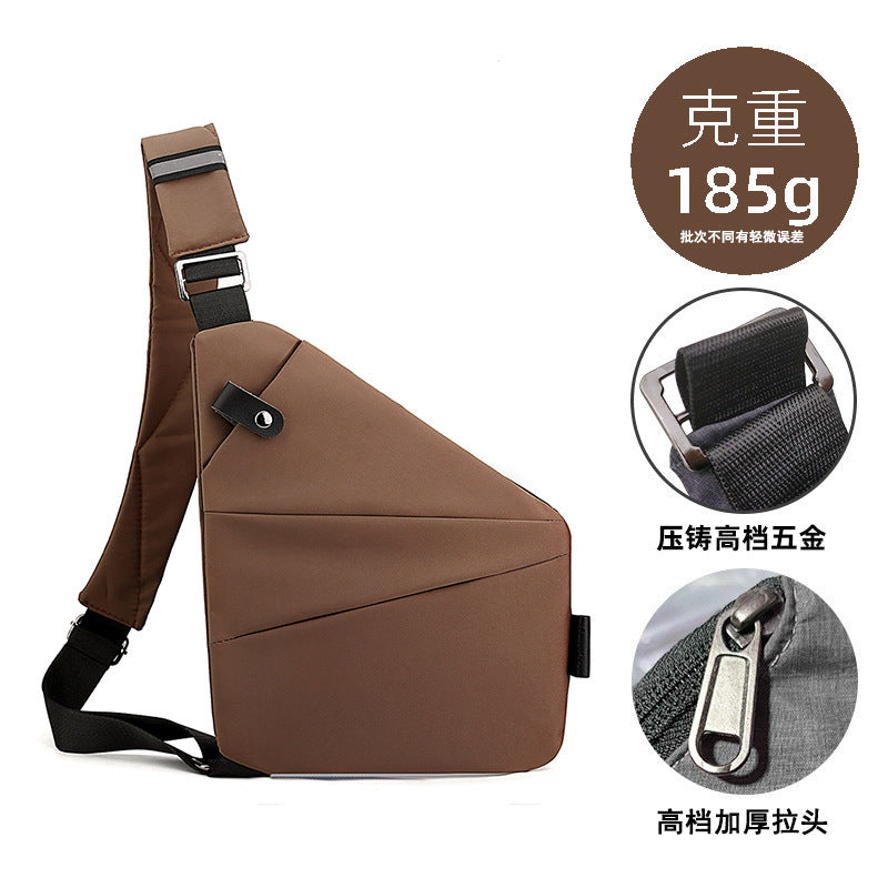 Sac Bandoulière Homme Nylon – Grande Capacité, Léger
