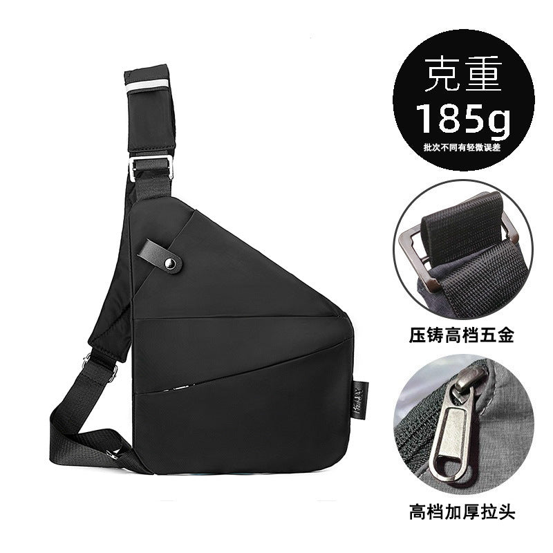 Sac Bandoulière Homme Nylon – Grande Capacité, Léger
