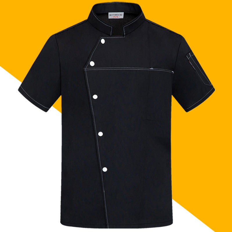 Veste de Chef Cuisinier Homme – Manches Courtes/Longues, Respirant | M à 6XL