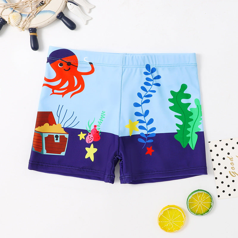Maillot de Bain Garçon – Short Natation Cartoon Séchage Rapide | M à 3XL