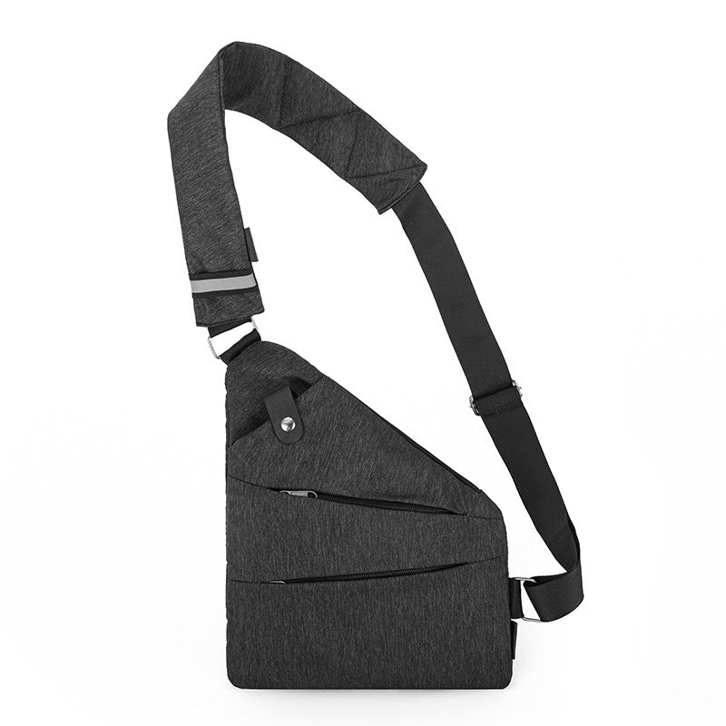 Sac Bandoulière Homme Nylon – Grande Capacité, Léger