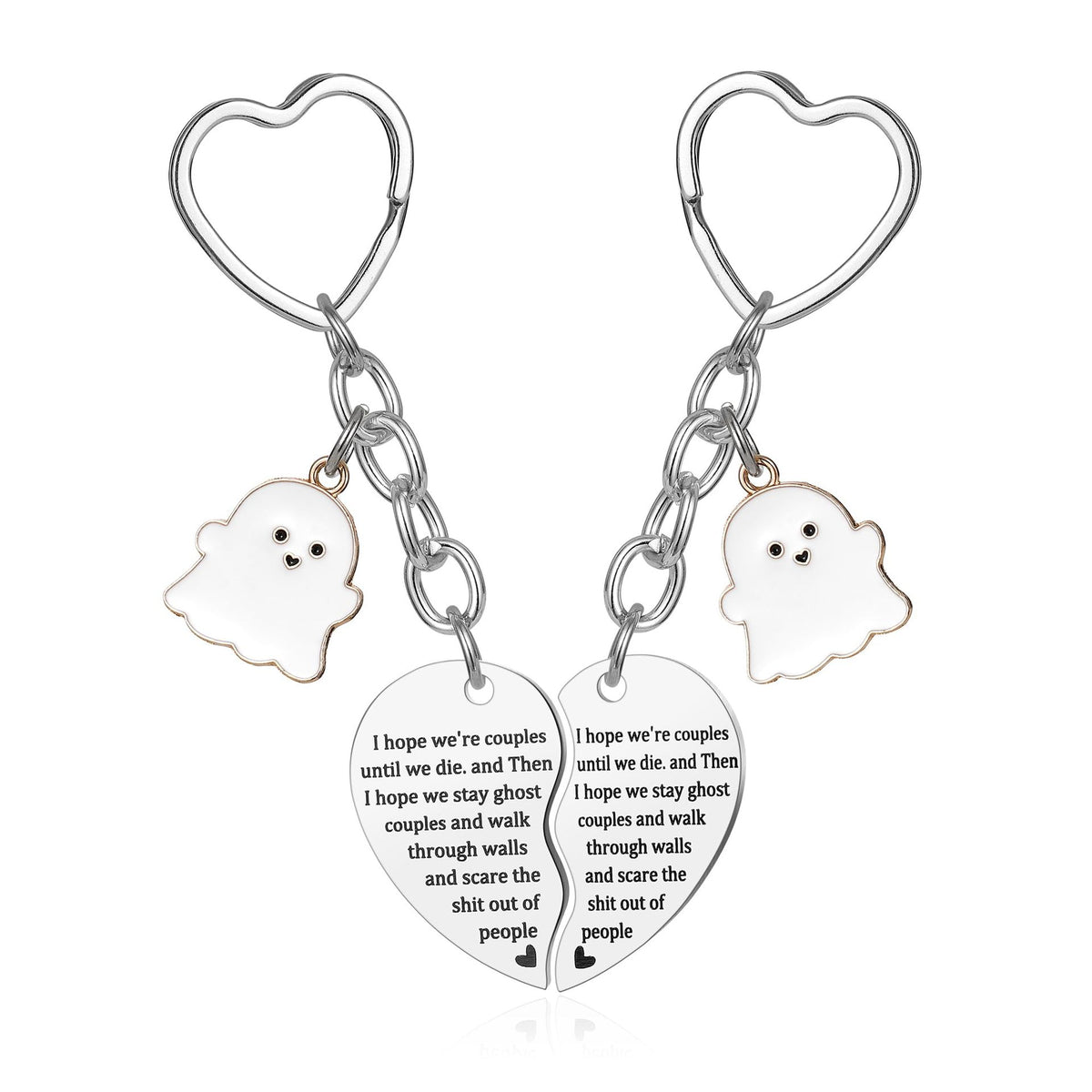 Porte-Clés Fête des Mères Gravé - Fleur Or Rose Pendentif