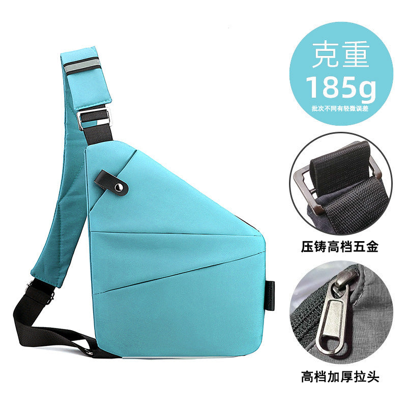 Sac Bandoulière Homme Nylon – Grande Capacité, Léger