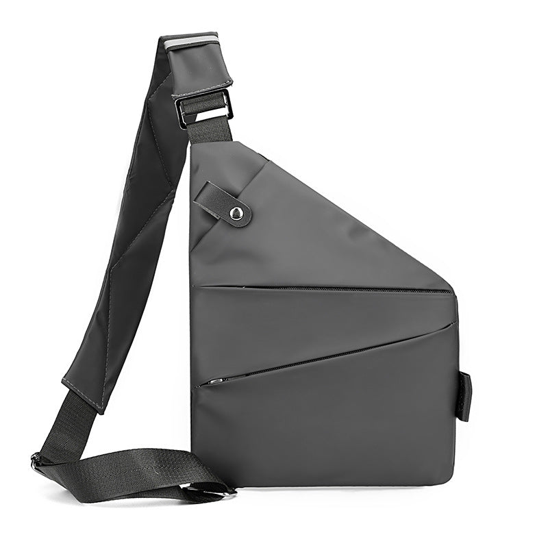 Sac Bandoulière Homme Nylon – Grande Capacité, Léger