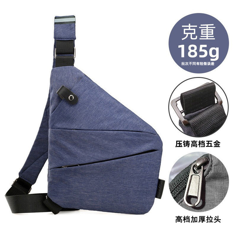 Sac Bandoulière Homme Nylon – Grande Capacité, Léger