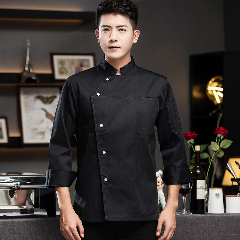 Veste de Chef Cuisinier Homme – Manches Courtes/Longues, Respirant | M à 6XL
