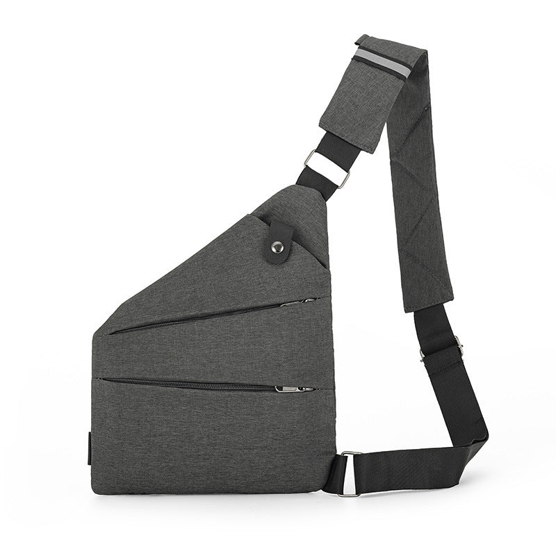 Sac Bandoulière Homme Nylon – Grande Capacité, Léger