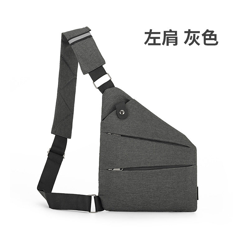 Sac Bandoulière Homme Nylon – Grande Capacité, Léger