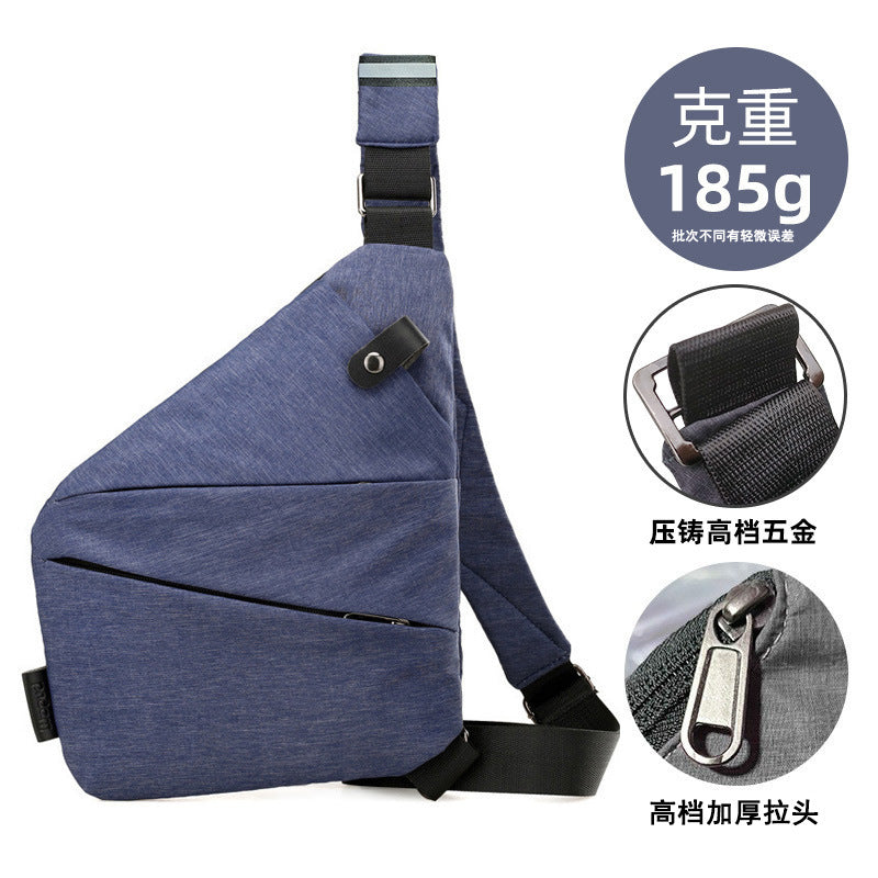 Sac Bandoulière Homme Nylon – Grande Capacité, Léger