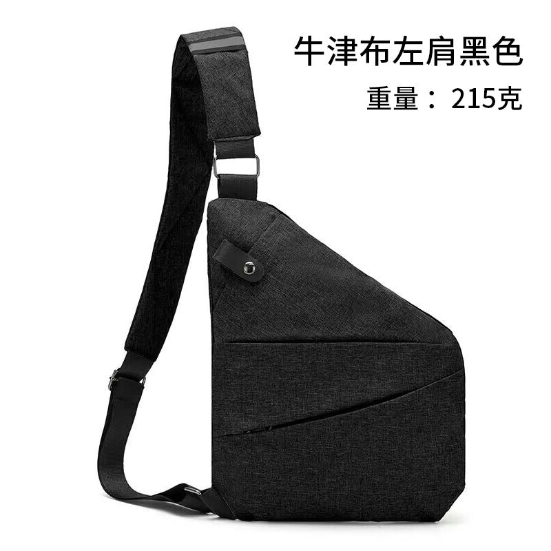 Sac Bandoulière Homme Nylon – Grande Capacité, Léger