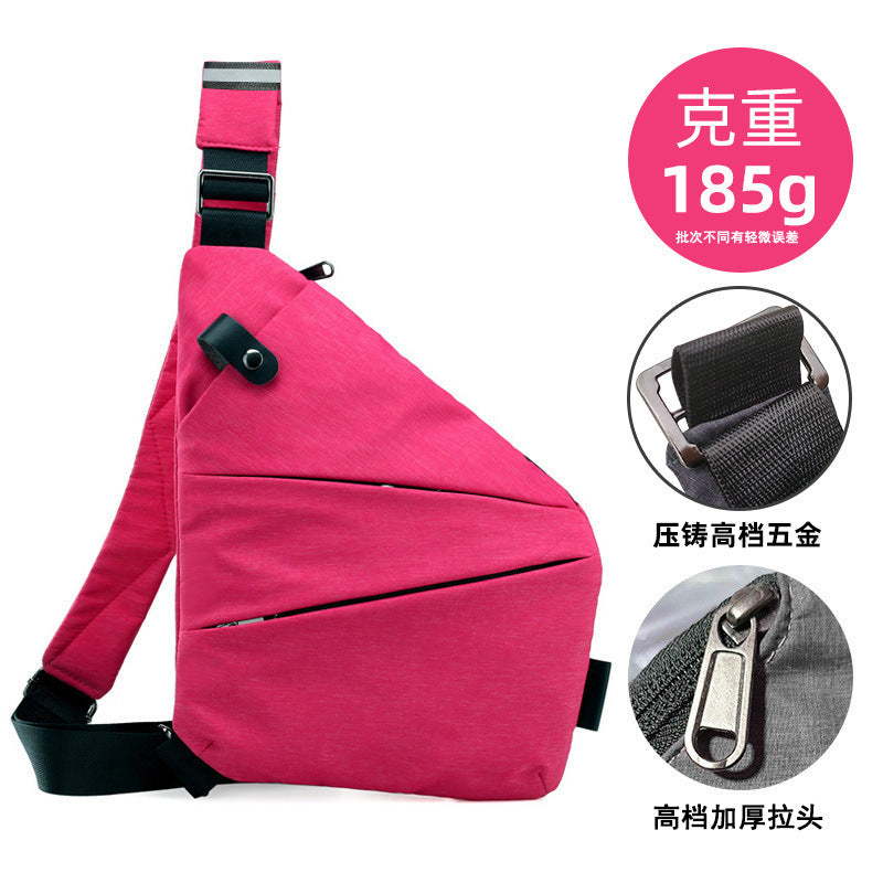 Sac Bandoulière Homme Nylon – Grande Capacité, Léger