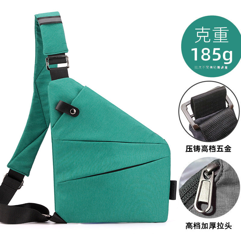 Sac Bandoulière Homme Nylon – Grande Capacité, Léger