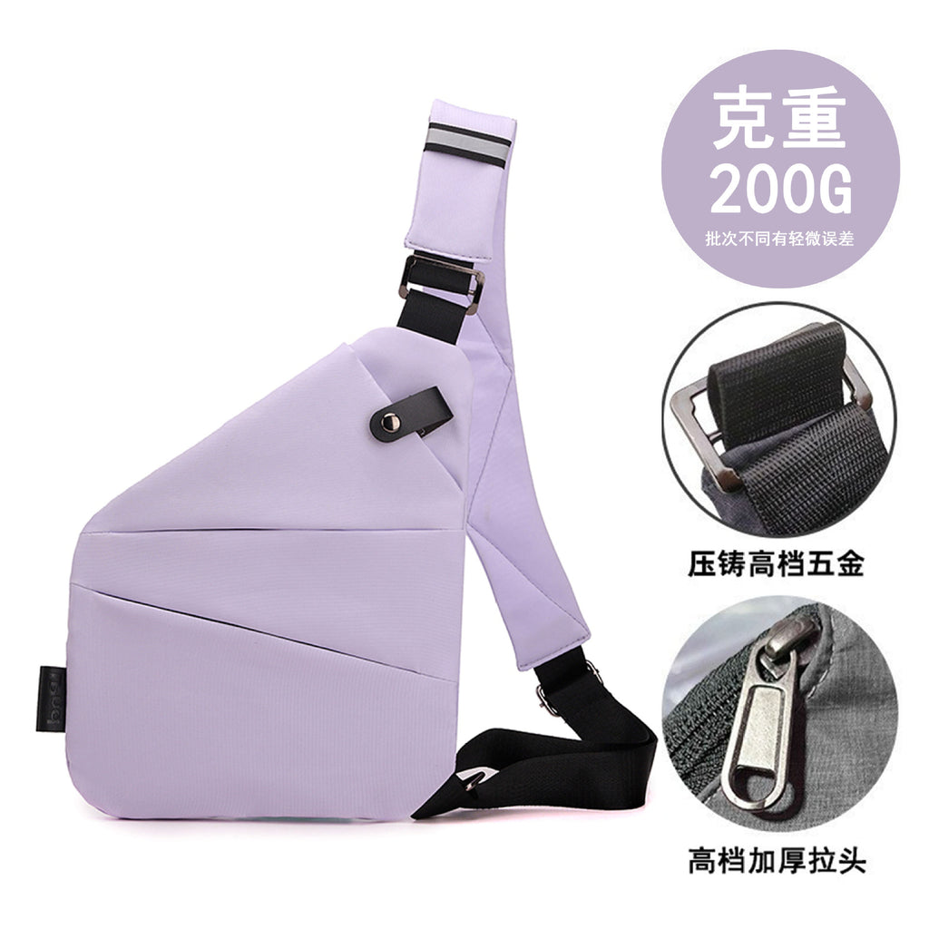 Sac Bandoulière Homme Nylon – Grande Capacité, Léger
