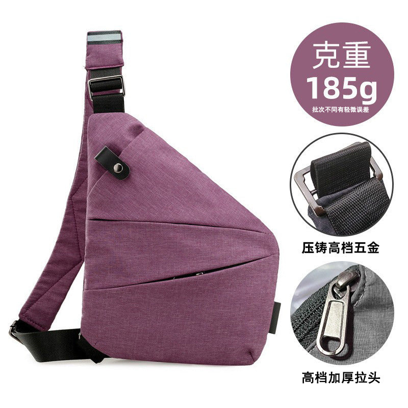 Sac Bandoulière Homme Nylon – Grande Capacité, Léger