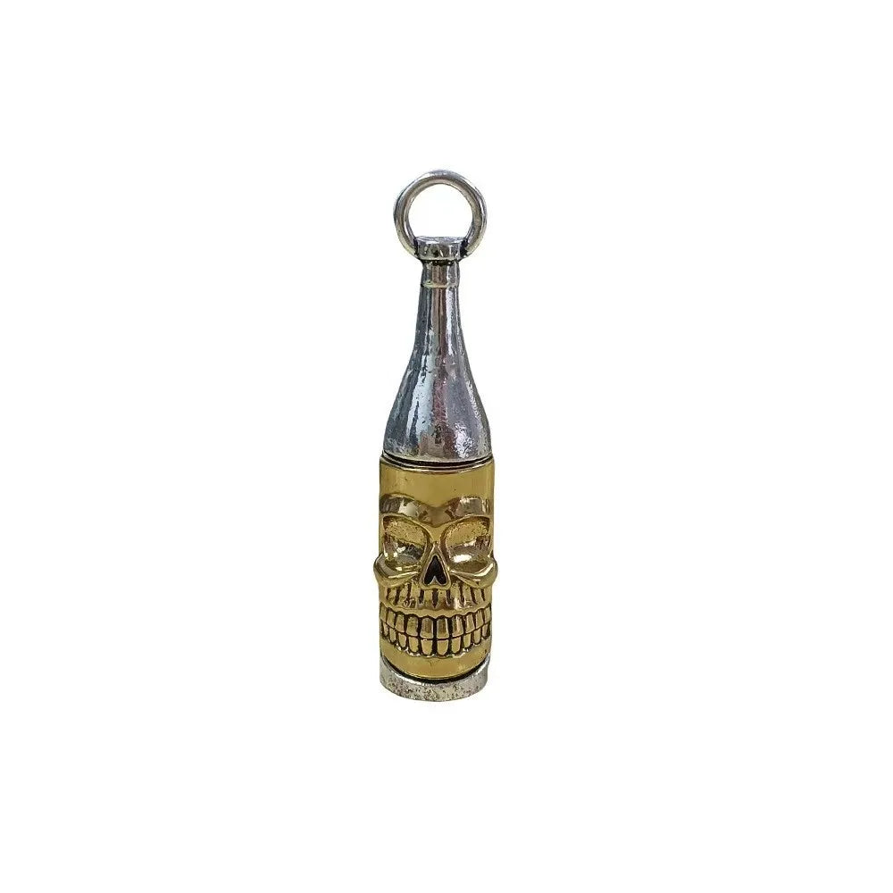 Porte-clés de voiture en alliage de bouteille de requin, accessoires de sac, porte-clés à breloques, décoration de mode, élément pendentif Portable, pendentif d'halloween
