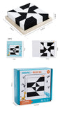 Montessori Geometric Shape Puzzles Building Blocks Wooden 3D Jigsaw Puzzle Kids Educational Logical Thinking Training Game Gifts