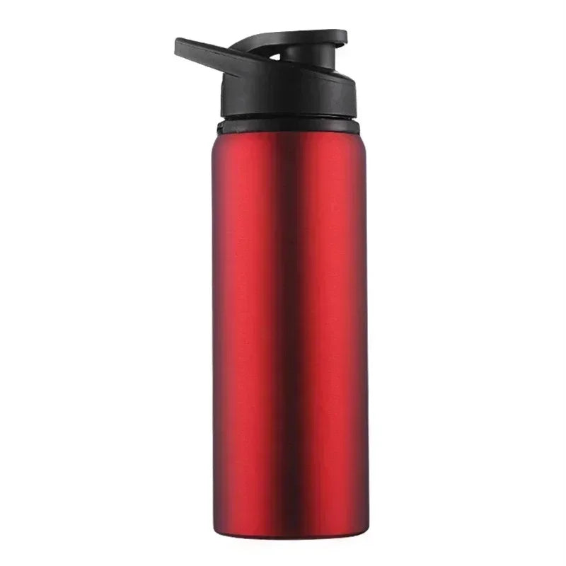 1-15 pièces Portable en acier inoxydable vélo bouteille d'eau droite boire en plein air sport voyage bouilloire bouteille d'eau en métal