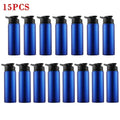 1-15 pièces Portable en acier inoxydable vélo bouteille d'eau droite boire en plein air sport voyage bouilloire bouteille d'eau en métal