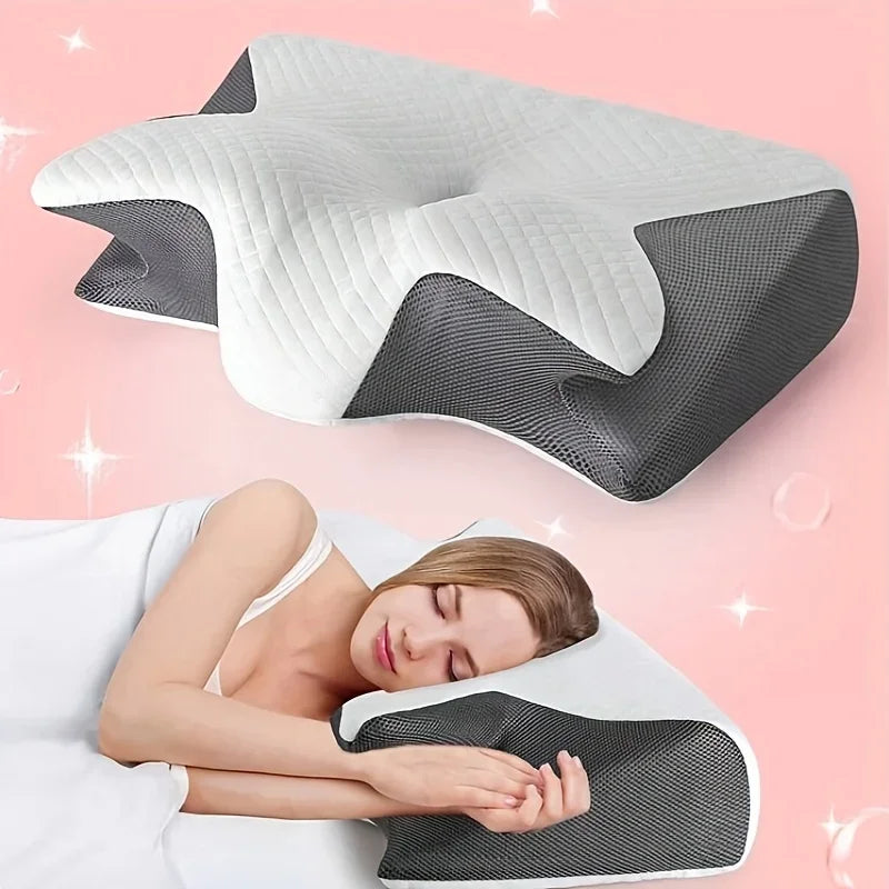Oreiller cervical ergonomique profilé – Soutien des épaules