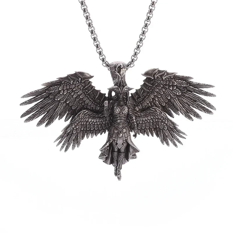 Collier Pendentif Faux de la Mort - Bijou Gothique Enfer