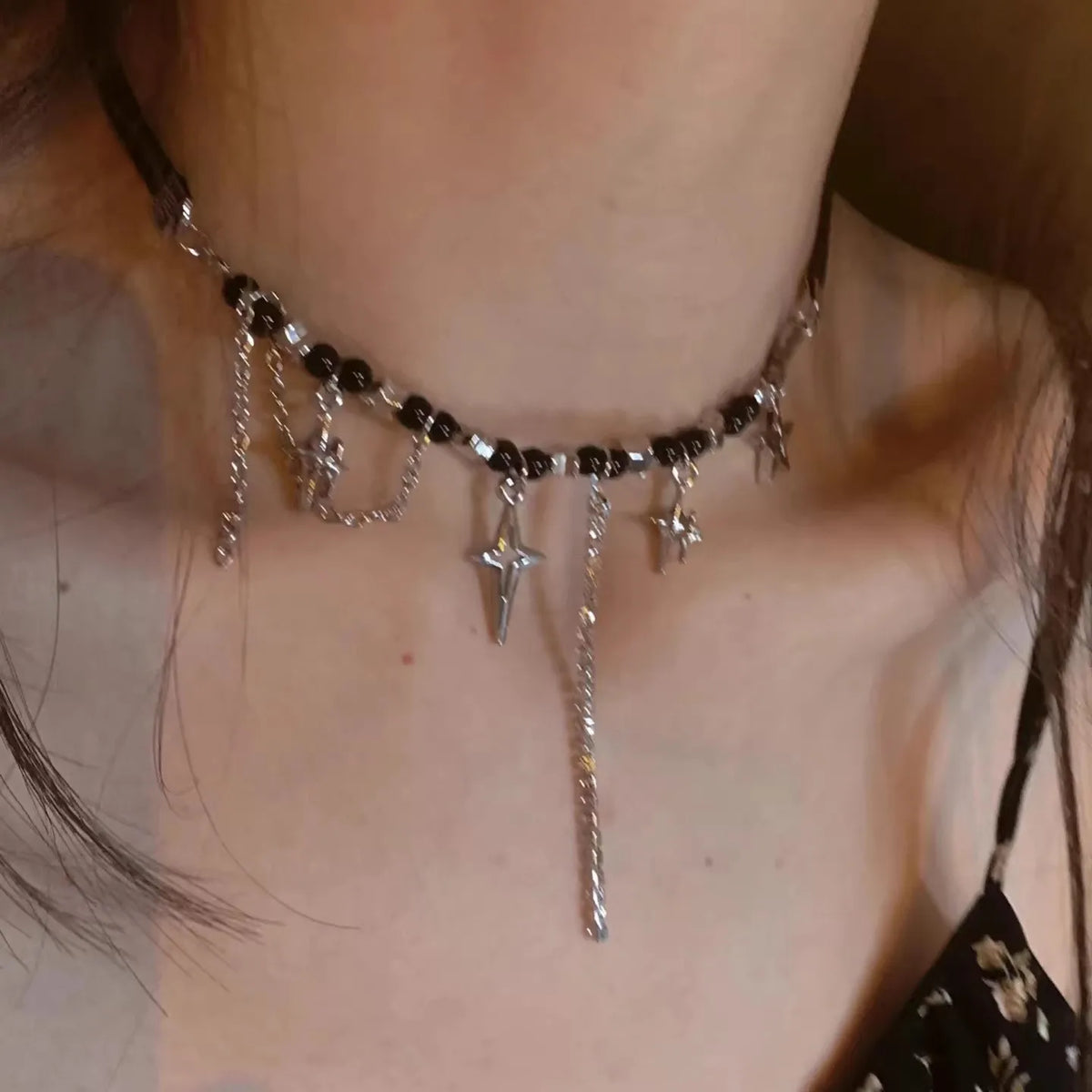 Y2K – collier ras du cou gothique en cuir pour femmes et hommes, chaîne tendance, Vintage, Halloween, bijoux, accessoires, cadeaux