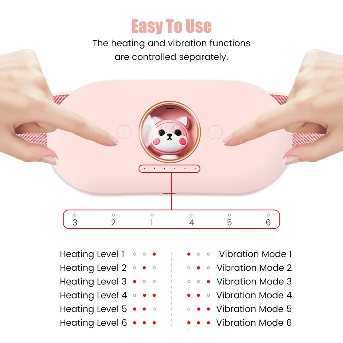 Coussin Chauffant Menstruel - Ceinture Anti-Douleur