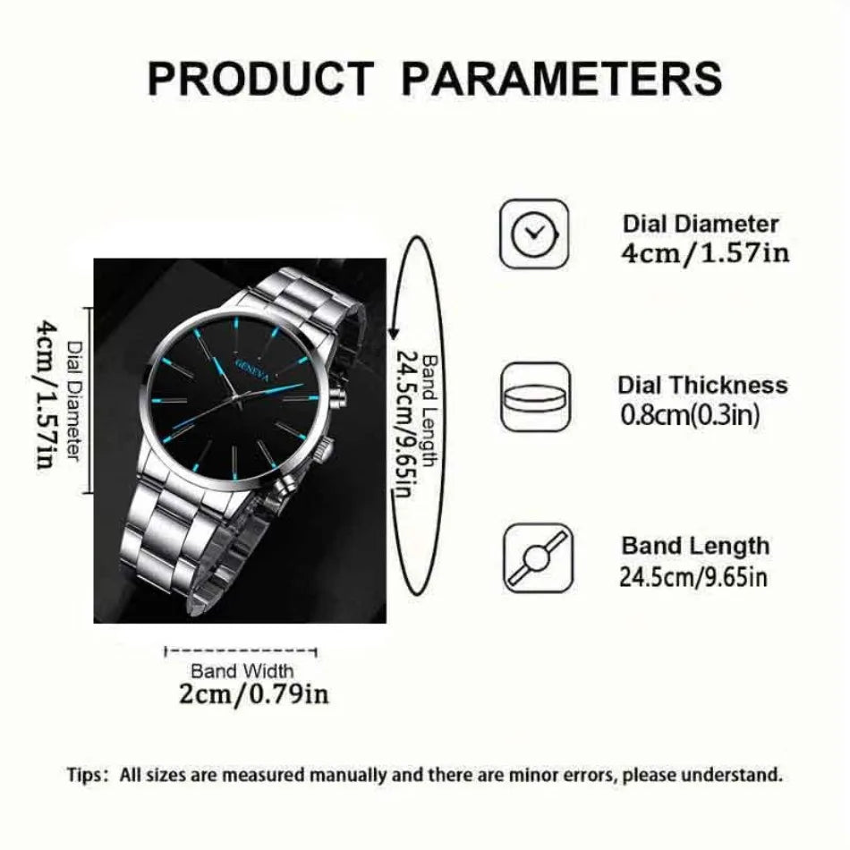Montre Quartz Élégante Homme - Business Cadeau