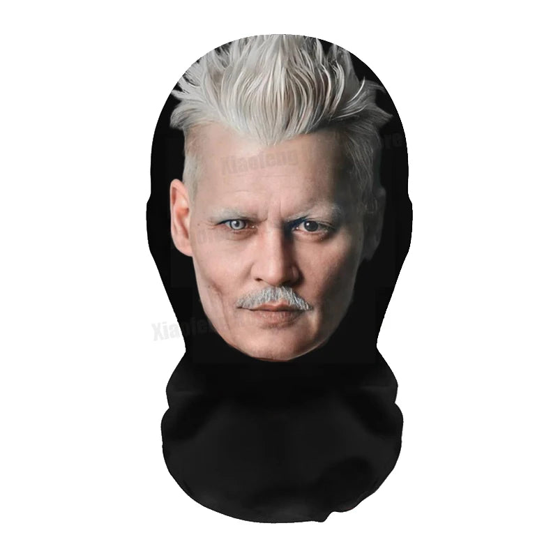 Masque Halloween Réaliste Célébrité - Cosplay Jeu de Rôle