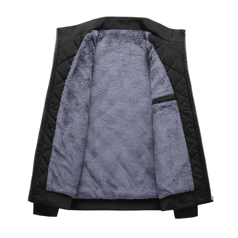Blouson Bomber Homme Matelassé - Doublure Polaire
