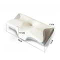 Oreiller papillon en mousse à mémoire de forme, 1 pièce, soutien du cou respirant, oreiller Cervical pour soulager le sommeil, oreiller de lit orthopédique