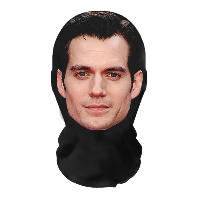 Masque Halloween Réaliste Célébrité - Cosplay Jeu de Rôle