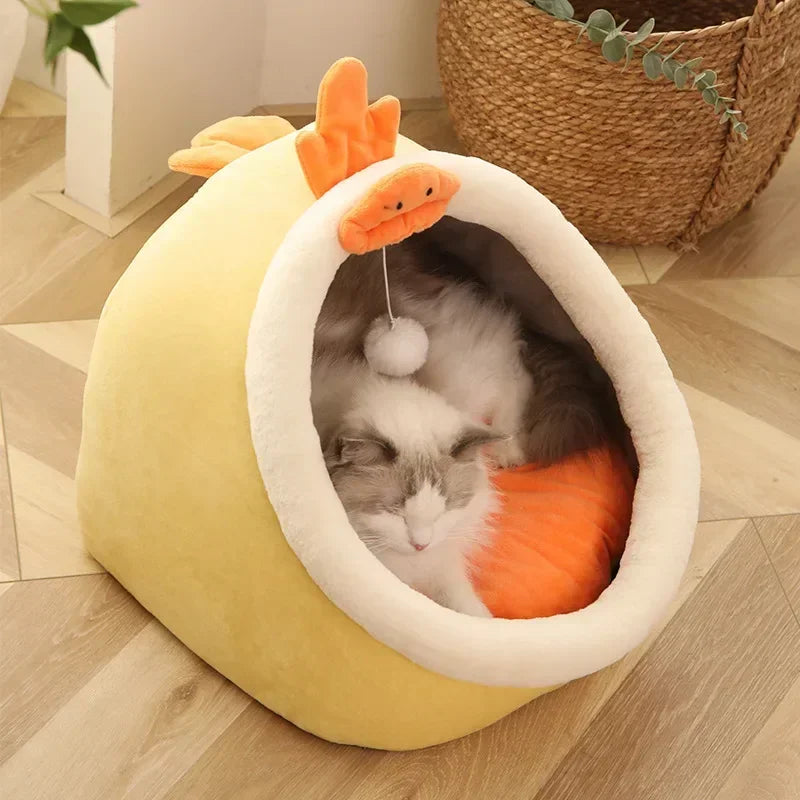 Couchage Chat en Coton – 3 Tailles