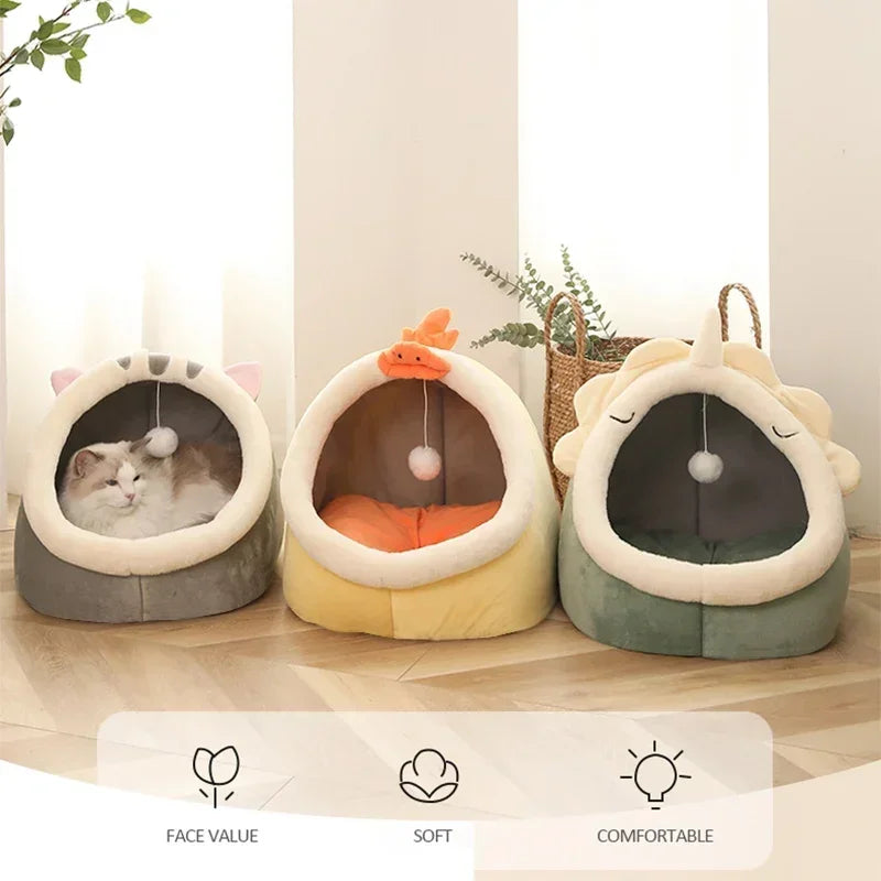 Couchage Chat en Coton – 3 Tailles
