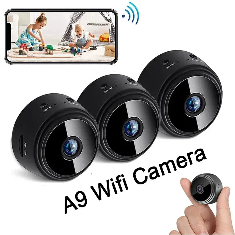 FUGEZA Mini Caméra de Permission A9 Sécurité Intelligente et Haute Définition™ chez andunian