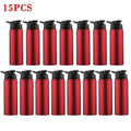 1-15 pièces Portable en acier inoxydable vélo bouteille d'eau droite boire en plein air sport voyage bouilloire bouteille d'eau en métal