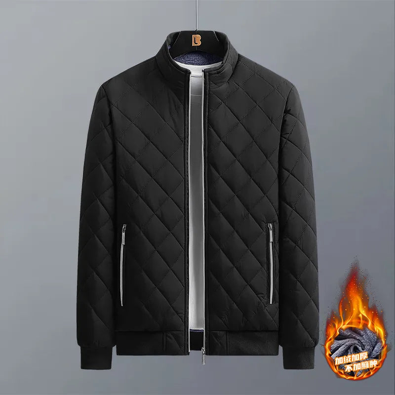 Blouson Bomber Homme Matelassé - Doublure Polaire