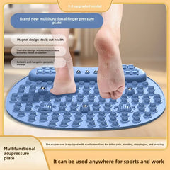 Planche de pression des doigts avec rouleau, Massage des pieds, coussin de Massage à domicile, masseur d'acupression des pieds