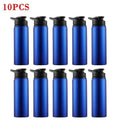 1-15 pièces Portable en acier inoxydable vélo bouteille d'eau droite boire en plein air sport voyage bouilloire bouteille d'eau en métal