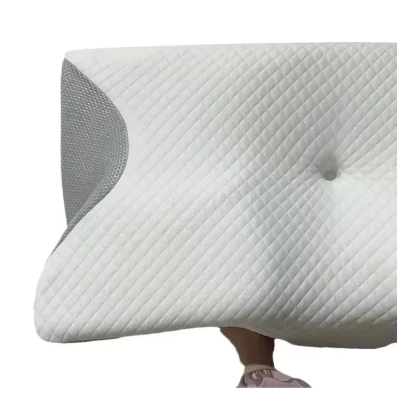 Oreiller à mémoire de forme papillon, oreiller en mousse à mémoire de forme, profilé pour le sommeil, soulagement de la douleur au cou, soutien du ventre, oreiller confortable