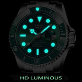 2023 Top Brand Luxury Fashion Diver Watch Men 30ATM Waterproof Date Clock Sport Watches Mens Quartz Wristwatch Relogio Masculino