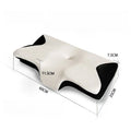 Oreiller papillon en mousse à mémoire de forme, 1 pièce, soutien du cou respirant, oreiller Cervical pour soulager le sommeil, oreiller de lit orthopédique