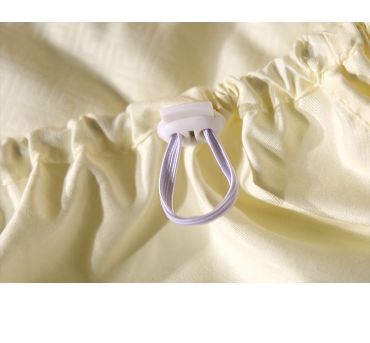 Thicken Quilted Mattress Cover King Queen Quilted Bed Fitted Bed Sheet Anti-Bacteria Mattress Topper Air-Permeable Bed Pad