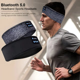Bandeau de sauna musical sans fil, Bluetooth, respirant, sport, course à pied, athlétique, personnalisé, sommeil, téléphone, été