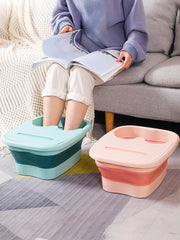 Bain de Pieds Pliable pour Énergie, Bassin Pliant E27, Spa, Sauna Domestique, Baignoire de Pédicure