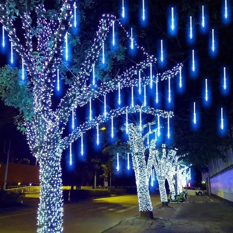 Guirlande LED Extérieure - Décoration Arbre Jardin Noël